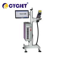 Impresión ultravioleta de For Plastic Bag del grabador del cortador del laser de Mopa que vuela 30W
