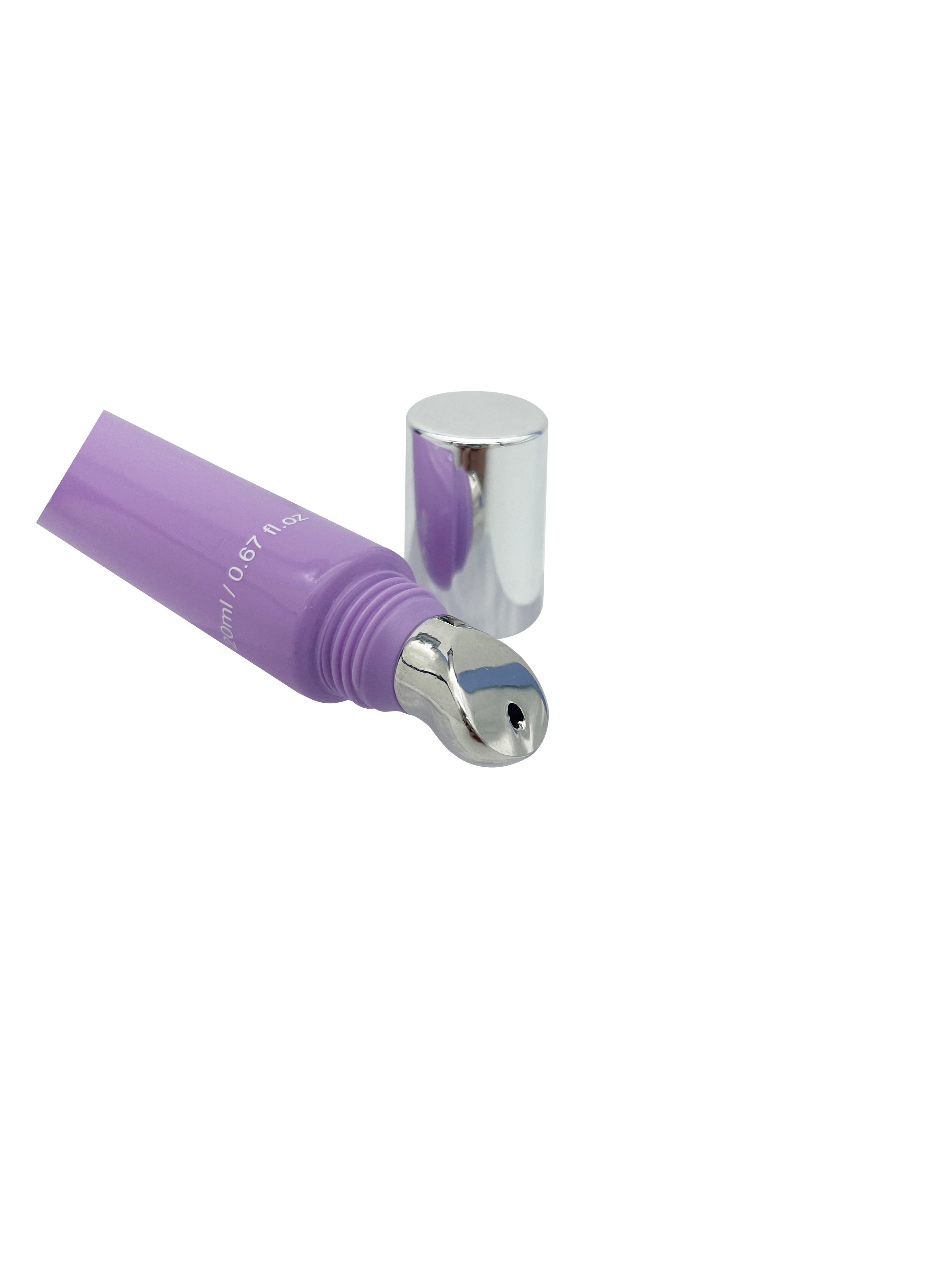 Eye Cream Spring Loaded Child Resistant Collapsible Aluminum Plastic Laminated Corrugated Metal Massage Tube