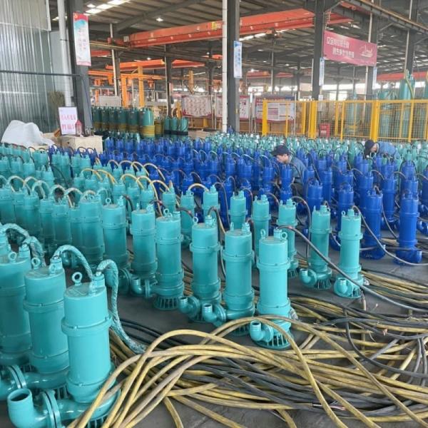 1hp 25m³/H Submersible Slurry Pump With Agitator 7m  1.5kw Submersible Sump Pumps