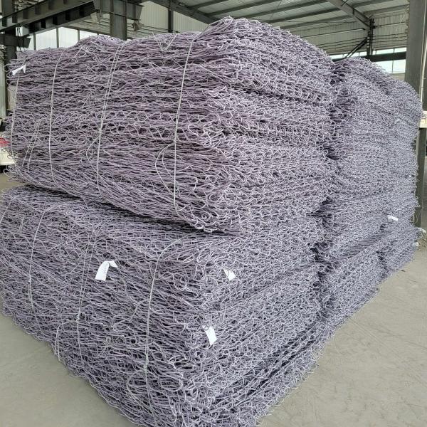 Easy Installation Woven 100 Mm X 80 Mm Iron Wire Mesh Gabion Box Construction Metal Cage Retaining Wall