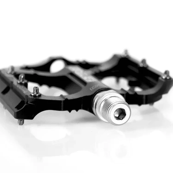 2021 ENLEE Red/black Aluminum Alloy Ultralight Pedals for Mountain Bike Road Bicycle