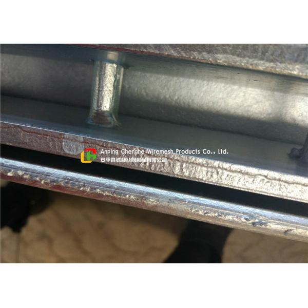Flat / Round Bar Steel Grate Drain Cover For Port Drainage Channels