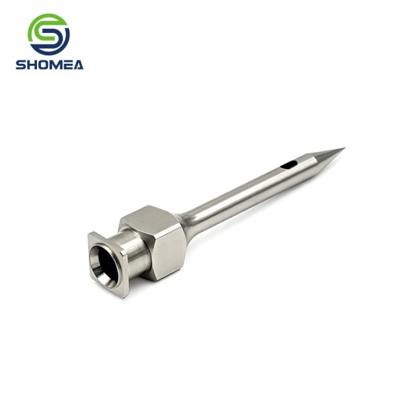 Customized 11G Precision Pencil Point Side Hole Needle with Luer Hub