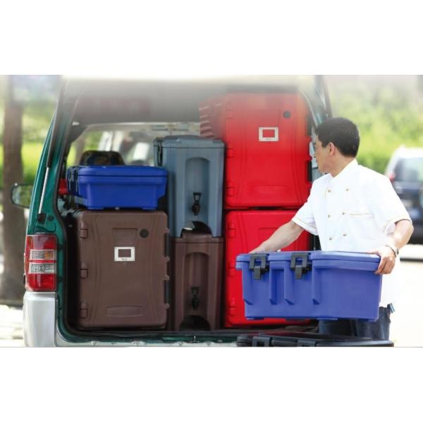 Marble Insulated Cold Food Transport Containers Stackable Insulated Carriers For Hot Food