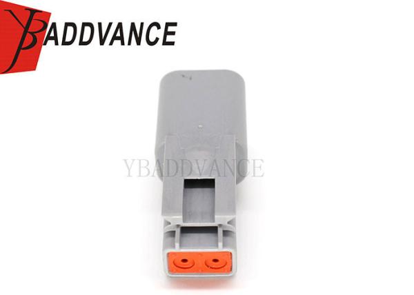 2 Hole Deutsch Te Connectivity Rectangular Housing Connector DT04-2P