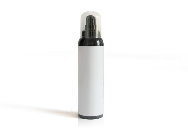 Classic White Empty Airless Cosmetic Bottles With Hot Stamping Surface