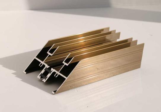 ISO14001 6063 T5 Electrophoresis Aluminium Profile For Windows