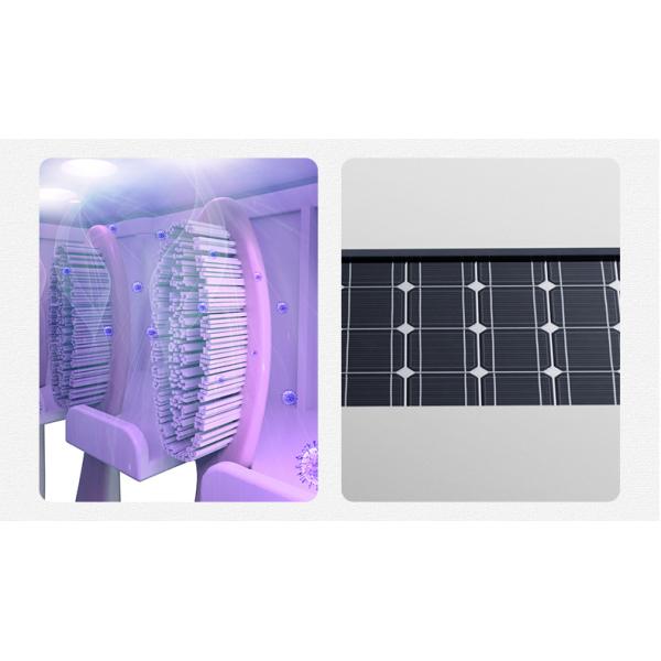 Suction Type 30RH UV Toothbrush Holder , DC3.7V Toothbrush Sanitizer Holder