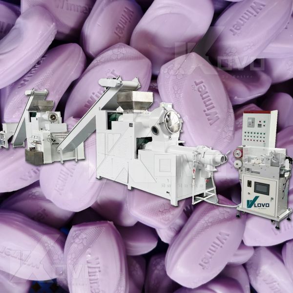 Fully Automatic Soap Machine Providing Online Guidance and Customizable Options to Improve Soap Manufacturing Efficiency