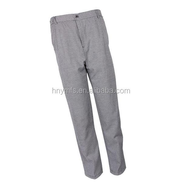 Readymade  Hot Sale Catering Uniforms Checkered Chef Trousers