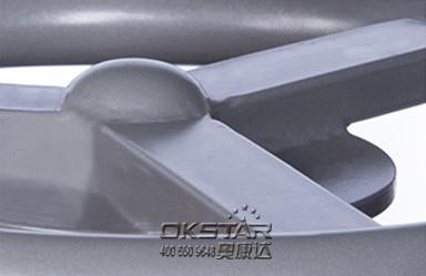 outdoor fitness equipments WPC materials based waist exercise equipment
