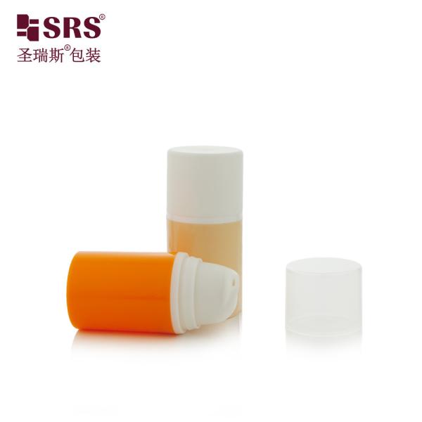 PA0203 Économie circulaire Récipients cosmétiques prêts PCR PP Pompes sans air pour lotion 15 30 50 ml