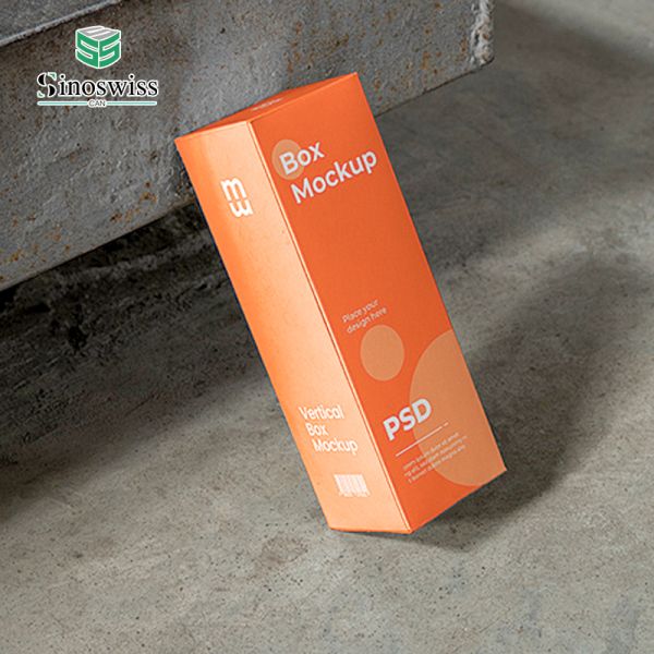 Custom Sizes Skincare Paper Boxes Packaging With Double Slot Window Eco Friendly