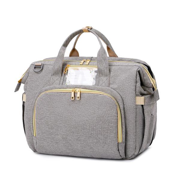 OEM Flap Nappy Large Capacity Backpack Diaper Bag 40*19*32CM