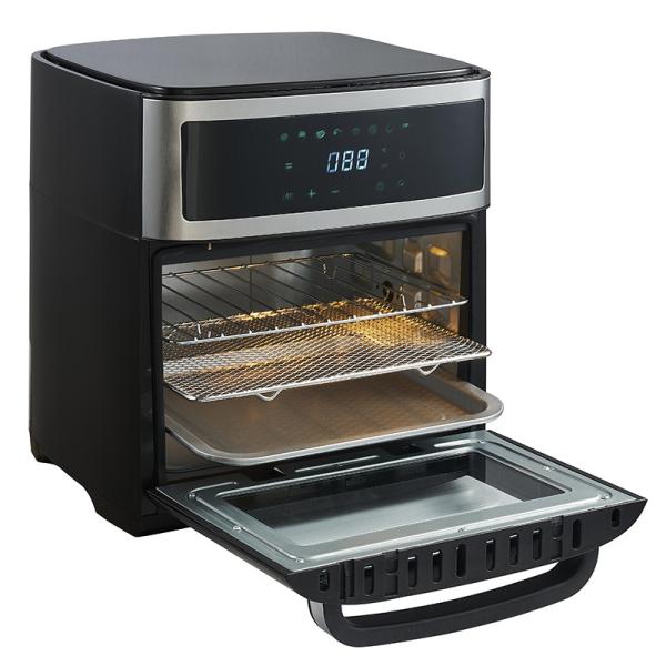 220V 14 L SS Multi Function Air Fryer Oven With Accessories