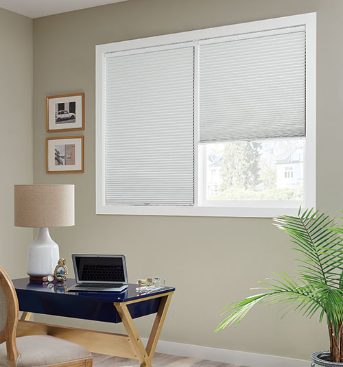 Honeycomb Roller Intelligent Window Blinds Motorized For Living Rooms
