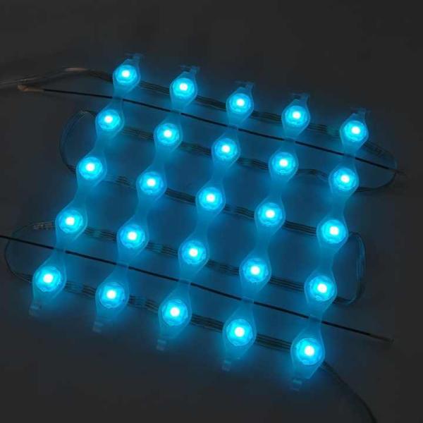 Shopping Mall Advertising P62.5 Mesh DIP Ultra-Thin Transparent LED Display DC12V LED Film Outdoor LED Mesh Display Screen