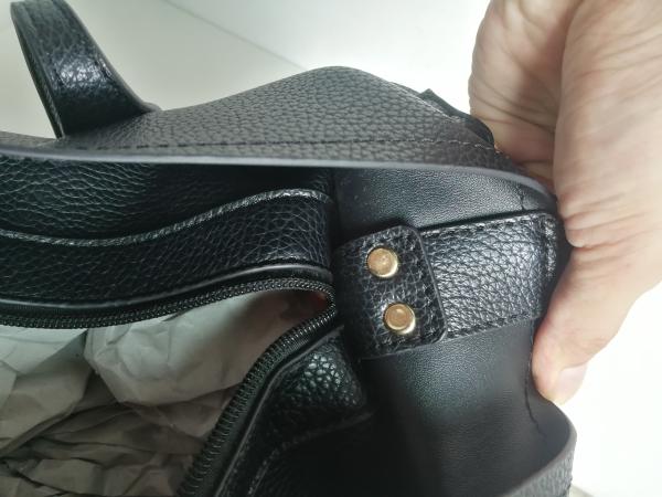 Women handbag classic black colour with tassel and small purse onside shoulder bag for ladies bag