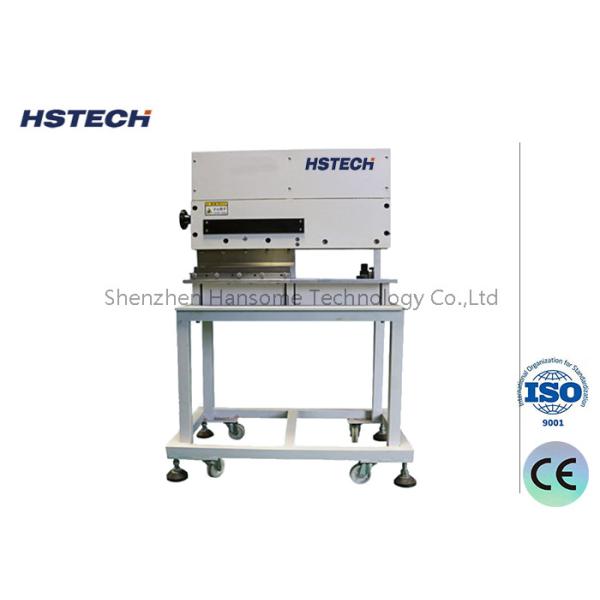 Low Force Stress Pneumatic Drive PCB Depaneling Equipment with 360mm Cutting Length for FR4 Aluminum Board