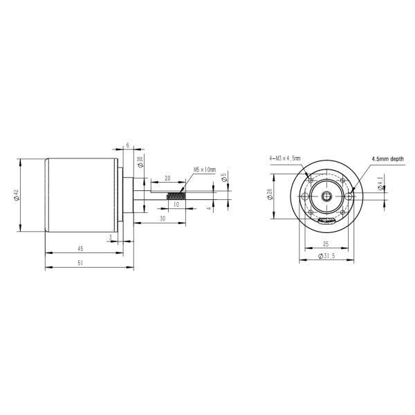 мотор 12v 24v 3kg 50M подводный Bldc толкнул водоустойчивый мотор для плавая скутера