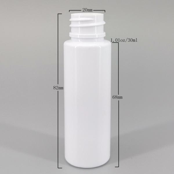 Boca de espray libre plástica 30ml de Mini White 109m m