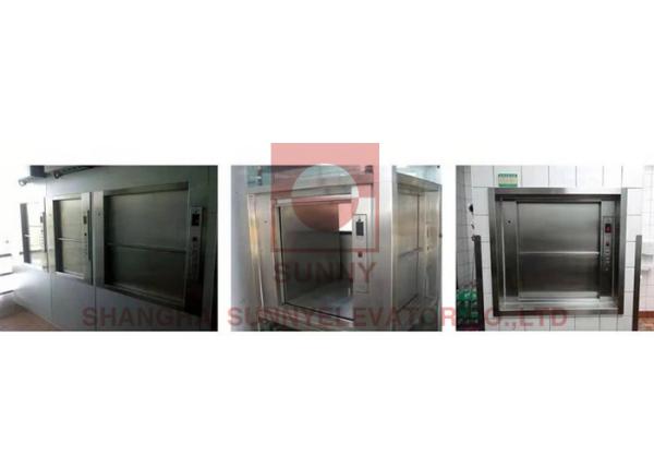 100~500kgs Restaurante Cozinha Alimentos Dumbwaiter Elevador Feight Elevador Elevador Para Hotel