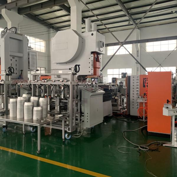 LK-T63 Aluminum Foil Container Machine with C Frame Structure for 3 Cavity Mould Production
