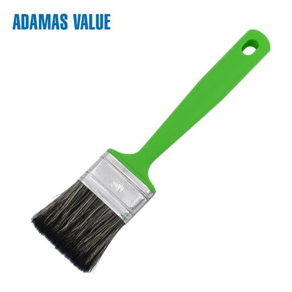 Boiled Bristle Plastic Paint Brushes , Comfortable Type Small Flat Paint Brush