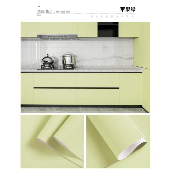 Easy DIY Installation Oil Proof Wallpaper Sticker for Entertainment Furniture Decoration