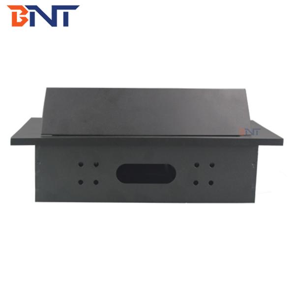 used for conference system with double universal power plug hidden desktop socket table pop up  outlet