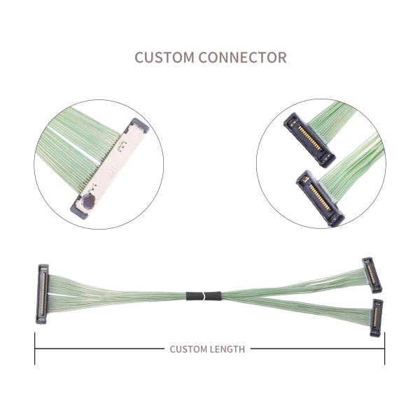 20380 R10T 06 MIPI Camera Cable 0.4mm Pitch Micro Coaxial Cable