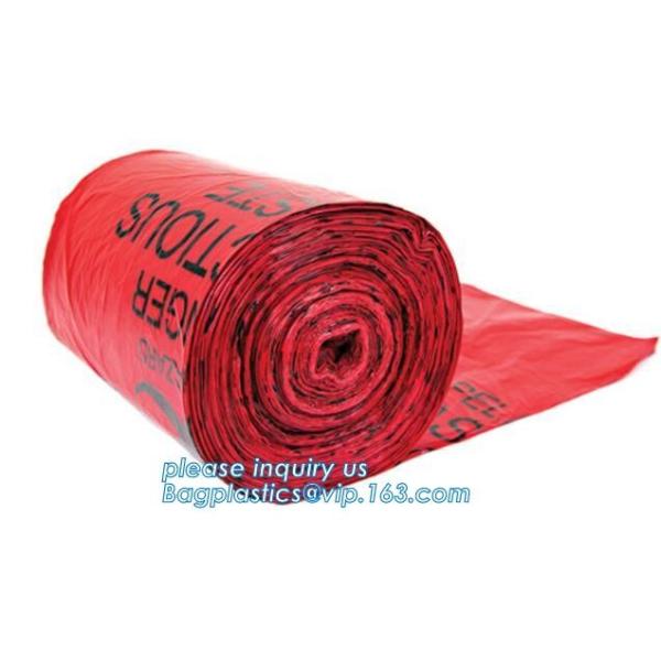 PE asbestos waste bags, Disposal Plastic Bag for Construction Waste, rubbish bag for asbestos fibers, bagplastics, bagea