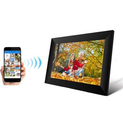 10.1 Inch 16GB WiFi Digital Picture Frame 1280x800 Digital Photo Frame Auto Rotate Add Photos/Videos via APP