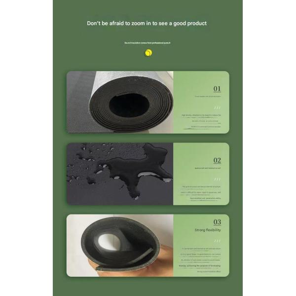 Eco-Friendly Blanket Ceiling Wall Floor Sound Insulation Materials For KTV Soundproofing