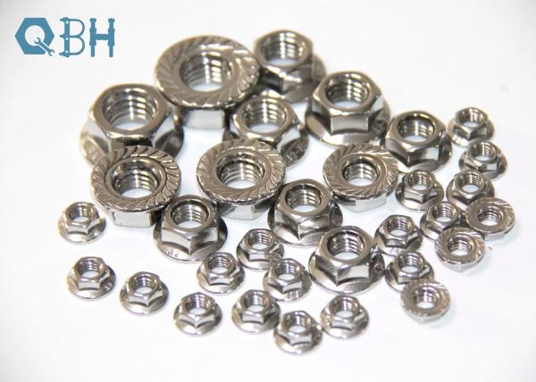 Cold Forging 304 316 DIN6923 M5 To M20 Stainless Steel Nut