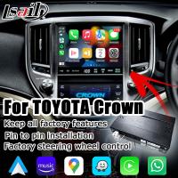 Mejora auto androide carplay inalámbrica del sistema de multimedias del estilo del OEM del atleta de la corona S210 AWS215 GWS214 Majesta de Toyota AUX.