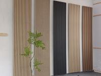 2400 x 600 Panneau mural acoustique insonorisé en bois Modèle 3D Décoration murale intérieure pour la maison