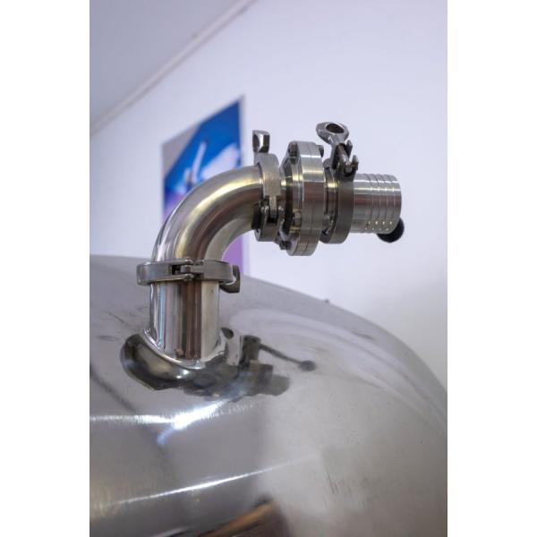 Tanque de almacenamiento de acero inoxidable de 1000L móvil para productos químicos, cosméticos y cremas