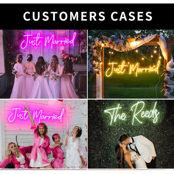 100lm Neon Acrylic Sign LED Decorative Lights 12V 3d Neon Letters