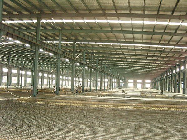 Industrial Heavy Steel Structure Building , 3D Drawing Heavy Metal Construction