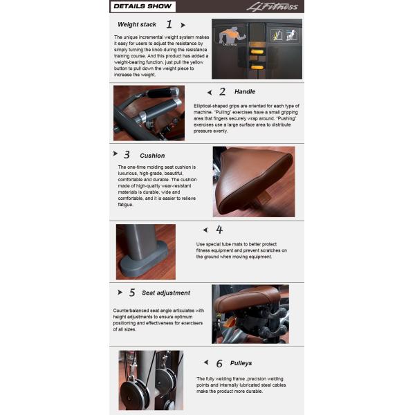 Lifefitness Full Gym Equipment Seated Lat Pulldown Machine