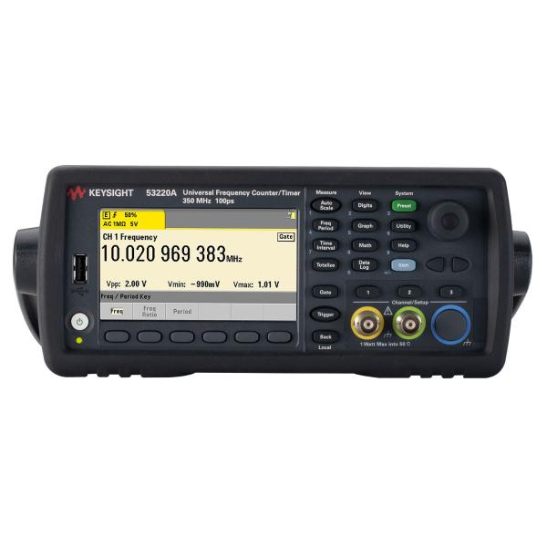 Keysight 53220A 350 MHz Universal Frequency Counter/Timer with 12 digits/s and 100 ps Resolution