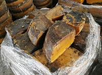Le cosmétique cru pur de nourriture de cire d'abeille de 100% évaluent la cire d'abeille brute naturelle pure non-traitée