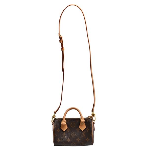 Small Classic Designer Monogram Bag NANO SPEEDY Louis Vuitton M81085