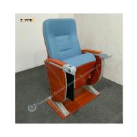 Mise à niveau du bureau sans assemblage de tissu siège et dossier chaise de conférence