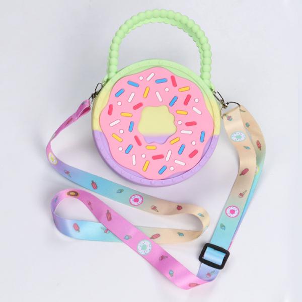 Children Decompression Toy Bags Silicone Girl Boy Unicorn Pop Press Schoolbag