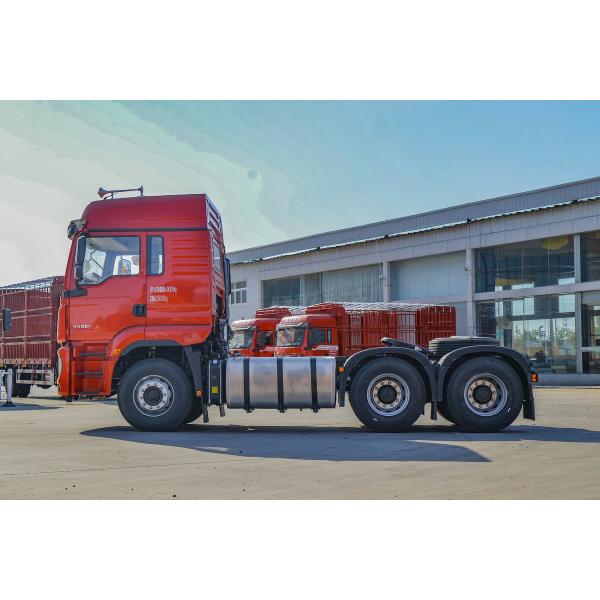 High Roof Deflector Four-Point Suspension Airbag Seat 430HP 6*4 M3000s Shacman Tractor Truck