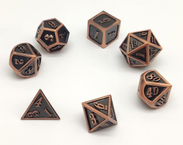 Practical Hand Pouring Metal Gaming Dice , Wear Resistant Cool Metal Dice