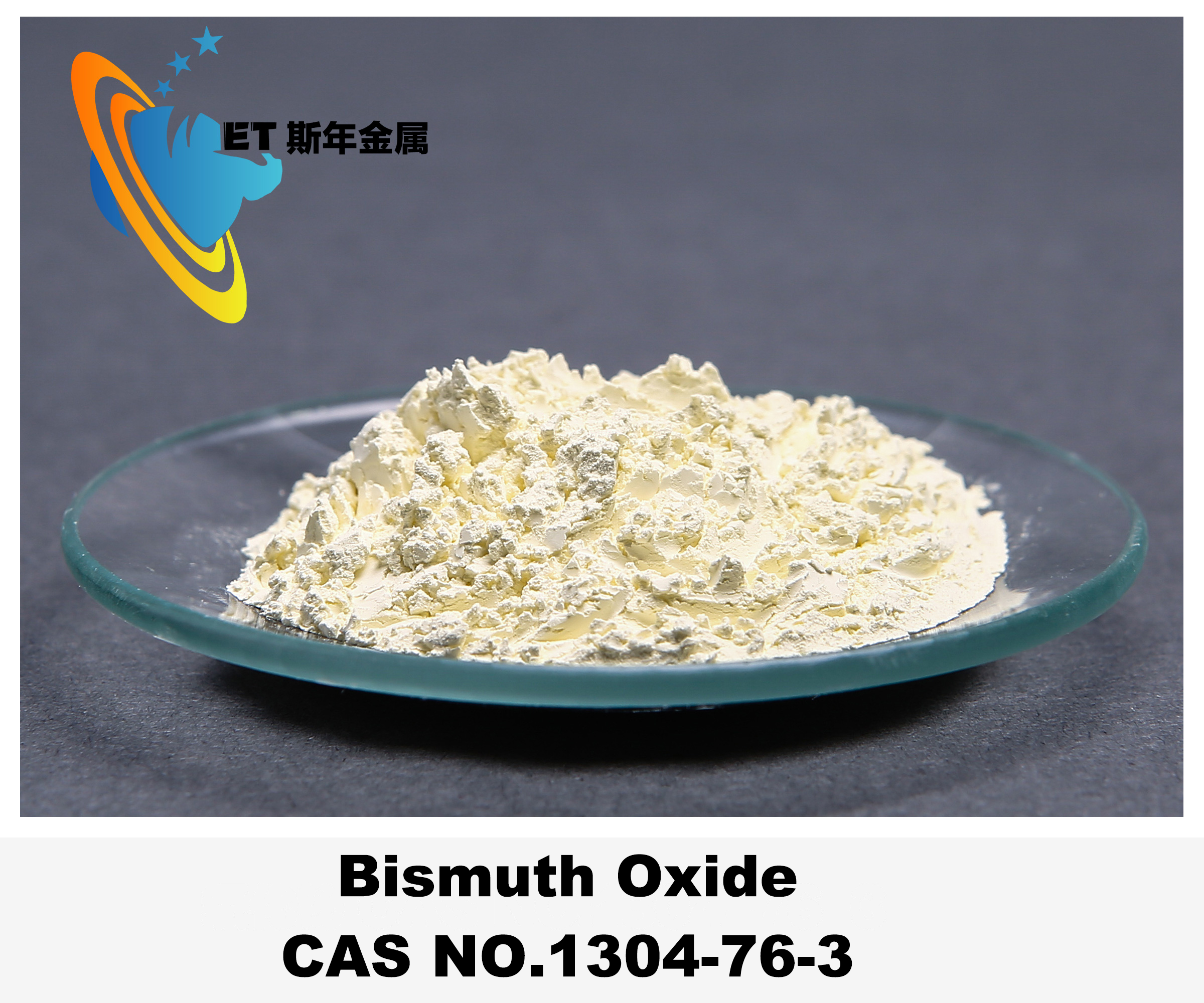 99.999% Bismuth Oxide Bi2O3 Electronic Ceramics Photoelectric Converters Use