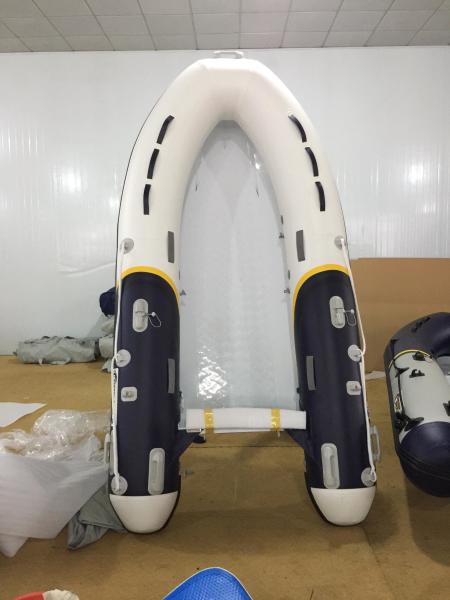 2017 Durable 300cm Aluminum Work Boats , Aluminum Hull Inflatable double bottom